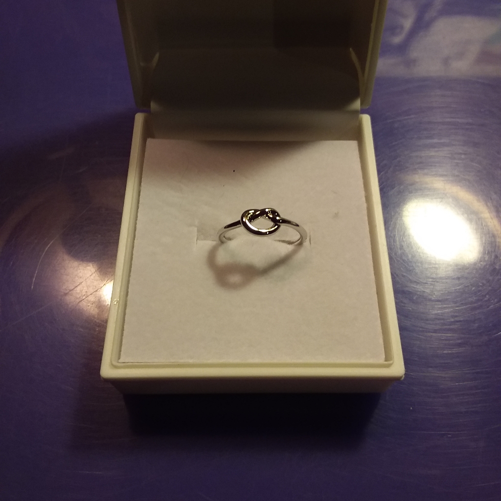 Silver Knot Toe Ring